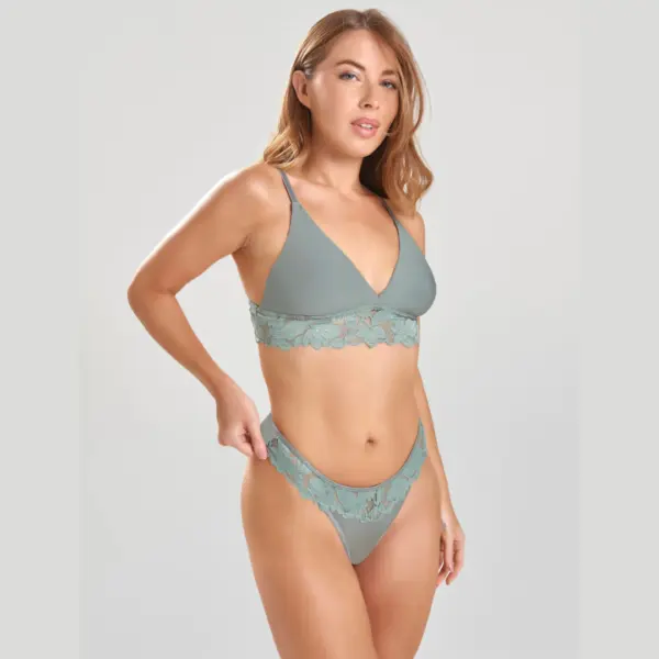 ART.TI853 CONJUNTO BRALETTE MICROFIBRA